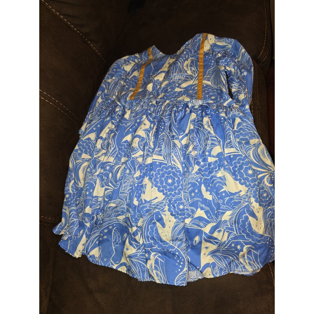 Finding foxtale celestial unicorn sun whimsical dress size 8